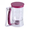 900ml mão dispensador de massa misturador casa diy bolo panqueca muffin cozimento waffles dispensador de massa copos cupcakes ferramentas de cozimento y221e