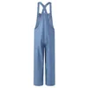 Dames jumpsuits dames rompers dames casual solide kleur losse suspener knop bretels jumpsuit modieus en comfortabel