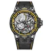 WristWatches Onola representa o mais alto nível de indústria impermeável relógio esporte vintage mecânico para homens Reloj hombre Montre homme