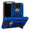 Hybrid Armor Case Kickstand telefonomslag för iPhone XR XS Max X 8 7 Plus Samsung J7 J3 A6 Note9 S 9 8 Plus LG Aristo2 V30 Huawei Oppbag