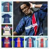 Retro paris 98 93 95 03 Jerseys 10 Ronaldinho 11 Chulapa 9 Cardetti soccer Ibrahimovic Cavani OKOCHA LEROY Weah Susic calcio football Mbappe