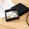 11*11*2 cm personnalisé 3D Suspension tiroir boîte retirer flottant bijoux présentoirs pour anneau Bracelet pendentif AZB02