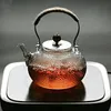 Hammer wiązki szklane czajniki wysokiej temperatury czajnik elektryczny piec ceramiczny otwarty ogień gotuj czajnik sok z kawą napój zimny 210621