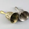 El Çan Bells Metal Handbells yüksek sesle zil çanı yenilik ürünleri gürültü yapıcılar hizmet hayvan düğün tapınağı çan müzik aletleri altın gümüş