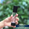 5pcs/lot 15ml,30ml,50ml Empty Airless Pump Dispenser Bottle In Refillable Lotion Cream Containers Vacuum Bottle Black + Clearly