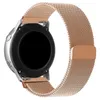 Substituição Milanese Loop Strap Watch Bands Cintas de aço Metal Loop magnético para Samsung 20mm 22mm