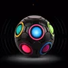 Party Favor Figet Toys Anti-Stress Rainbow Magic Ball Cube Football Puzzle Adult Relivef Stress Educational Coloring Learning Kids Toy