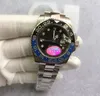 Top V3 Versie Azië ETA 2813 Beweging Mannen Horloge Batman Keramische Bezel Saffierglas Heren Horloges Lichtgevende Dive Waterproof195O