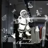 38 styles décorations de Noël autocollants muraux décorations de vacances d'hiver autocollants de fenêtre antistatiques autocollants de fenêtre de Noël GGE2129