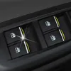 Car-Accessories Interior Stainless Steel Car Door Window Switch Lift Knob Trim for Chevrolet Cruze Malibu Trax for Opel Mokka