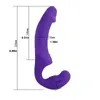 NXY vibrators Aphrodisië Strapless Strap op Dildo Vibrator Voor Koppels Lesbische Draadloze Afstandsbediening Dubbel geëindigd Vibrerend Seksspeelgoed 0104