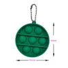 FXY001 Favor Mini Push Bubble Sensory Toy Autismo Precisa de Brinquedos Squishy Stress Reliever para Crianças Adultas Engraçado Anti-stress It Keychain7838303