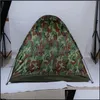 Tents Shelters And Hiking Sports & Outdoors Outdoor Portable Single Layer Cam Tent Wigwam Camouflage Lightweight Beach Fishing Hunting Sale