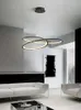 Lampy wiszące Minimalistyczny salon Lekki nowoczesne biuro oświetlenie projektant restauracji