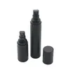 15ml 30ml Black Airless Bottle Lotion Cream Pump Plastic Container Vaccum Spray 50ml Cosmetic Bottles Dispenser For Cosmetics