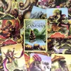 Nouveaux Whispers Of Lord Ganesha Tarot Cards Et PDF Guidance Divination Deck Entertainment Parties Jeu de société 50 Pcs / Box