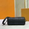 5A Brand Designer Mini Travel Bag Fashion Luxury Women's Classic Original Top Seal Cowhide präglad handväska