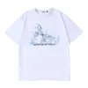 Yedinas Acqua T Shirt Donna Estate O Collo Magliette Coreano Estetico Cotone Magliette Harajuku Oversize Streetwear Top 210527