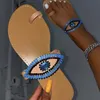 여름 슬리퍼 여성 버클 샌들 플러스 크기 35-42 플립 플롭 클래식 블랙 브라운 가죽 디자이너 슬리퍼 샌들 여성 신발