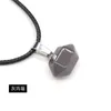 Mini prisme hexagonal guérison cristal énergie pierre Quartz pendentif colliers mode femmes hommes bijoux en gros