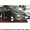 Ford Edge 2015 2016 2017 2018 자동차 스타일링 ABS 크롬 레이싱 베젤 트림 프론트 그리드 그릴 그릴 라이센스 플레이트 프레임 2 개