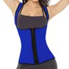 Intimo elasticizzato e contenitivo da donna Donna che migliora il sudore Allenamento della vita Corsetto Allenatore Tuta da sauna Shaper Gilet sportivo Corpo in neoprene dimagrante