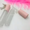 10 / 50pcs DIY Lip Gloss Boîte en plastique Conteneurs Vide Givré Lipgloss Tube Eyeliner Cils Conteneur Mini Lip Gloss Split Bouteille T200819