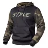 Camouflage Men Hoodie Brand Hip Hop Sweatshirt Male Spring Autumn Fleece Hoody Tops Warm Hooded Pullovers Mens Army Coat 201126