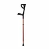 Lätt vikbar underarm Crutch Aluminium Walking Stickheight Justerbart ergonomiskt handtag med bekvämt grepp 2ZG02BM 2205189068