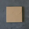 300pcs kraft paper coaster backaging box with window diy gift joxs for cuc cup cup mat pad taging cloy273x