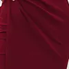 Herbst Frauen Kleid Hohe Taille V-ausschnitt Langarm Side Split Bodenlangen Kleid Hochzeit Gäste Kleid Vestidos Y1006