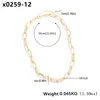 Pendant Necklaces Kissme Multi-layered Gold Color Alloy Link Chains For Women Bohemian Unique Baroque Imitation Pearl