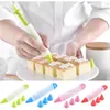 Stylo d'écriture alimentaire en Silicone, outils de décoration de chocolat, moule à gâteau, tasse à crème, biscuits, glaçage, douilles de pâtisserie, accessoires de cuisine, 2021