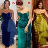 Robe de bal de luxe noble Court 2022 Velvet Sweetheart Longueur de la cheville Longueur officielle Robes de soirée pour ASO EBI Style Vestido de Festa