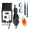 JCD soldering station 700W 858D heat gun 110V 220V solder irons LED Digital Welding Repair station t12