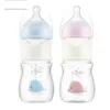 Glass Baby Bottle Widebore Quick Flush Bottle Anticolic born Milk Bottle Training Feeding Accessories Water Botellas Para 2110234042836