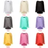 Spring T Shirt XXXL 5XL Plus Size Women TShirt Oversize Casual Loose Batwing Long Sleeve Tops female Jumper Pullover tunic Y200119187760