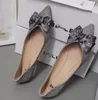 arco Pantofole a punta uomini donne scarpe di fagioli scarpe con la suola morbida nuova bocca poco profonda versatile casual coreano singola scarpa donna 35-4000128