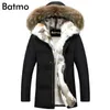 Batmo winter High Quality duck down jacket men coat parkas thick Liner male Warm Clothes Rabbit fur collar ,PLUS-SIZE 828 211014