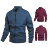 Sonderpreis Herren Jacke Casual Stehkragen Dünne Baseball Anzug Export Tragen 211126