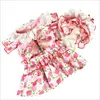 Sukienka Floral Doll Spring Letnie Stroje Odzież Dla Mały Party Spódnica Puppy Costume Zwierzęta Nowe