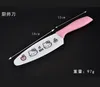 Lovely Cartoon Stainless Steel Fruit Knife Set Mini Portable Cooking Pink Knife set Peeling Peelers kitchen Cutlery set