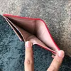 2021New Famous Designer M wallets Cardholder Fashion Luxury Top Quality Goatskin Womens Three Folds Wallet Money Clip with Box Pin8996332