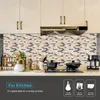 Art3D 30x30cm 3D Muurstickers Zelfklevende Champagne Gold Peel en Stick Backsplash Tegels voor Keuken Badkamer, Wallpapers (10-Piece)