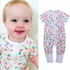 Neugeborenes Mädchen ROMPERS SUMMER BABY GILRS ONCODE KLEICH KLEINE COTWON ROMPERS Multicolored Dot Baby Rompers Clothing