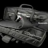 Stuff Sacks Tactical 39.4 "100cm Rifle Bag Gun Case Backpack AR 15 M4 Sgun Portable Military Jakt Tillbehör Pack