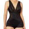 Shaper completo per il corpo Tute per donna Allenatore in vita Corsetto Cintura floreale Plus Size Shapewear Controllo della pancia Cinchers Intimo 210305