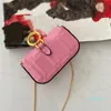 borsa a tracolla in rilievo goffrata in pelle di pecora di alta qualità 3D da donna mini catena vintage di design piccola borsa baguette p248R