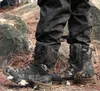 男性の軍事戦術ブーツ秋の冬革張り革アーミーブーツセーフティワークシューズアンクルプラスサイズ47