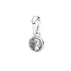 Fine Jewelry Autentyczne 925 Sterling Silver Bead Fit Pandora Charm Bransoletki Grudzień Birthstone Kolekcja Kolorowe Łańcuch Bezpieczeństwa Wisiorek Koraliki DIY